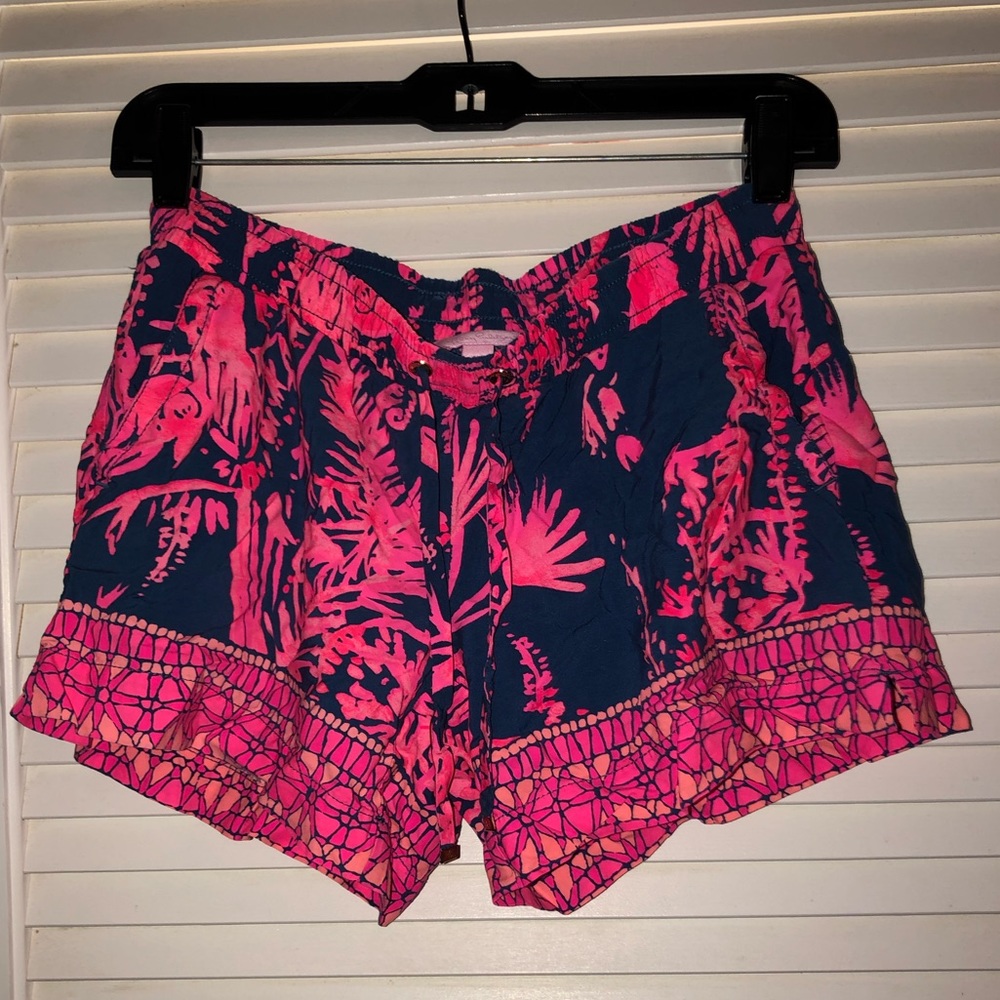 Lilly Pulitzer Katia Short 5” Indigo Night Caw